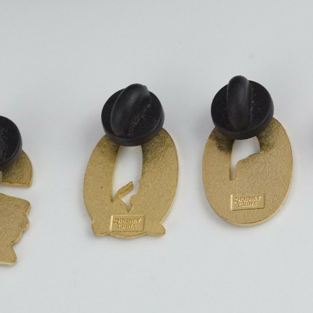 Disney Number Pins 2001 Goofy Mickey Donald - Picture 2 of 2